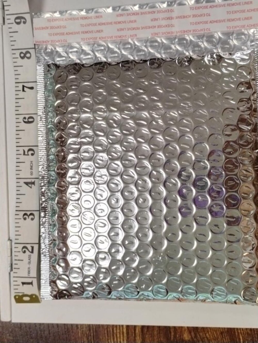 NEW 100 Pacron 6x7 Silver Thermal Bubble Mailers Self Seal Made USA - Picture 5 of 5